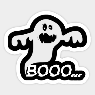 funny ghost Sticker